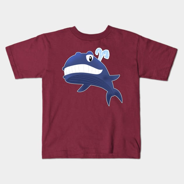 WHALEY Kids T-Shirt by droidmonkey